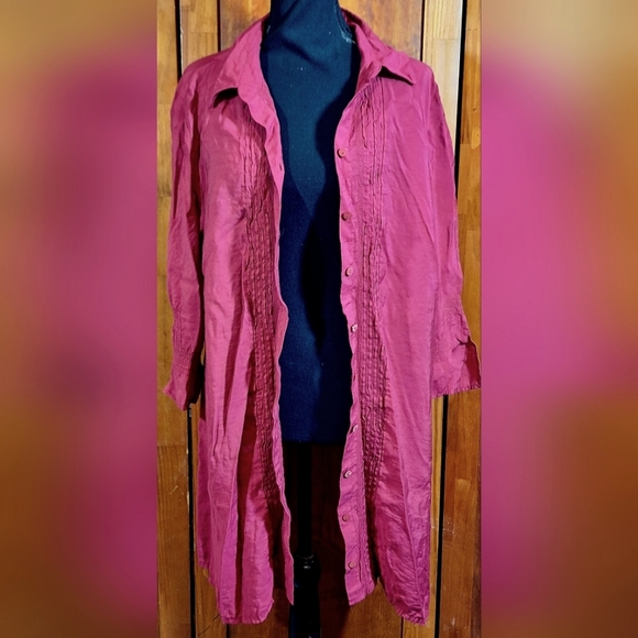 COLDWATER CREEK shirtdress Size XL - Picture 5 of 8